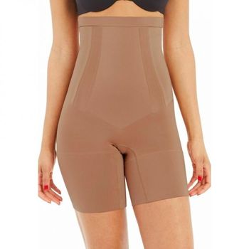 스팽스 SCULPT ONCORE HIGH-WAISTED MID-THIGH SHORT Shapewear cafe au lait 75..