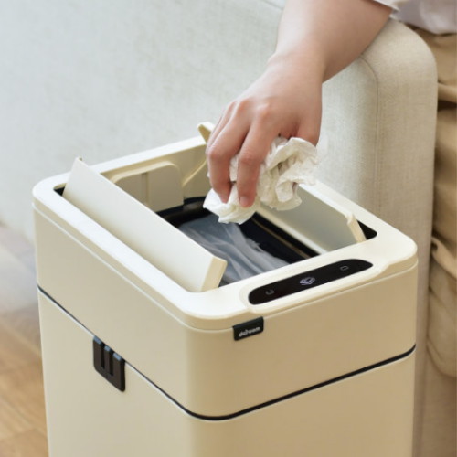 다룸 자동센서 스마트 쓰레기통 날개형 30L_이미지