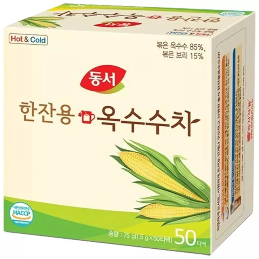 동서식품 한잔용 옥수수차 50개입