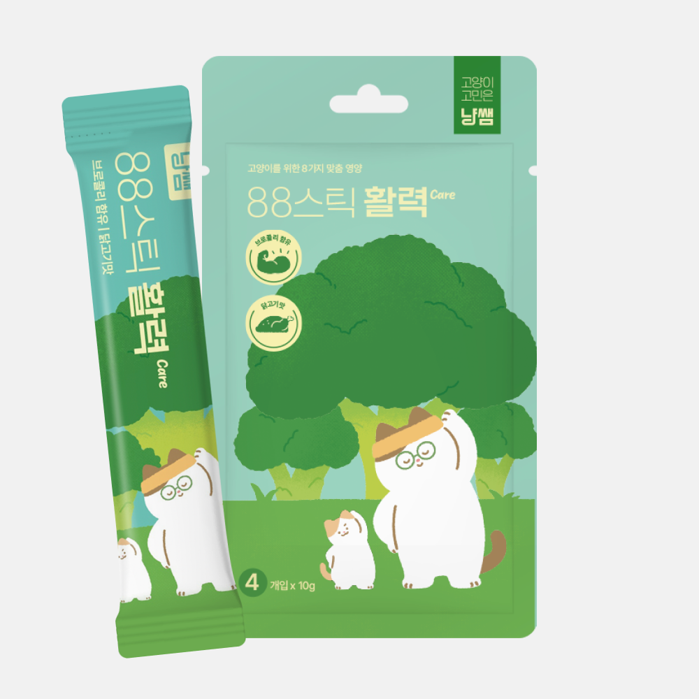미소 냥쌤 88스틱 활력케어 40g (10g x 4p) (5개)_이미지