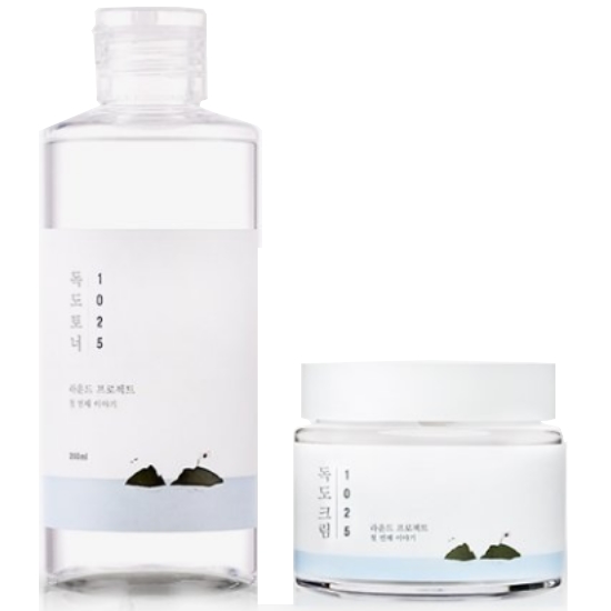 라운드랩 1025 독도 토너 500ml+크림 80ml 2종 세트_이미지