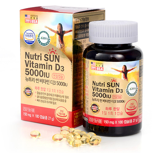 PREMIUM NATURAL ONE PRODUCTS LTD. �ǰ��Ƹ��帮 ��Ʈ�� �� ��Ÿ�� ��3 5000IU 180ĸ��