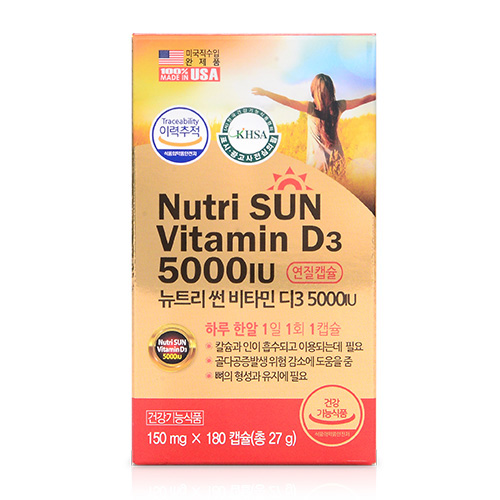 PREMIUM NATURAL ONE PRODUCTS LTD. �ǰ��Ƹ��帮 ��Ʈ�� �� ��Ÿ�� ��3 5000IU 180ĸ��