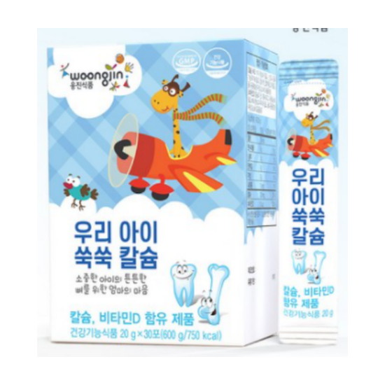 웅진  우리 아이 쑥쑥 칼슘 30포 (1개)
