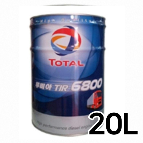 토탈 루비아 TIR 6800 10W30 20L_이미지