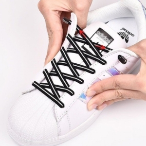 로에드 없는 신발끈 클립 자석 캡슐 고무줄 운동화끈