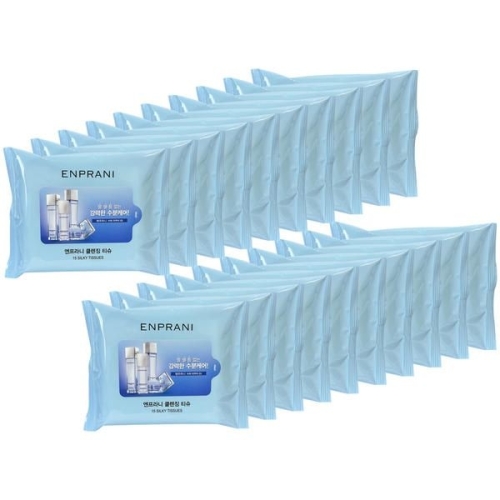 엔프라니 클렌징 티슈 15매 (20팩)_이미지