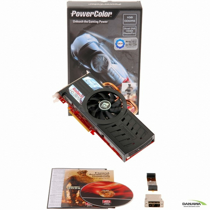 PowerColor �󵥿� HD 5870 ������� O.C D5 1GB