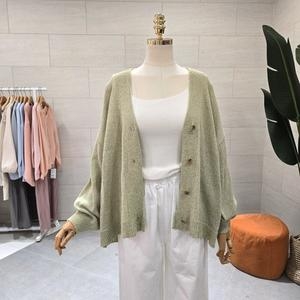 에잇컨셉 부클 오버핏 긴팔가디건 C24D7FCD022_이미지
