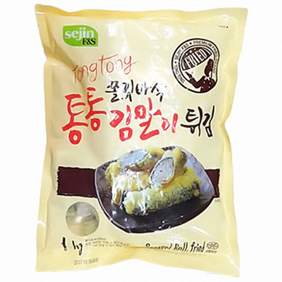 세진에프엔에스 통통 김말이 튀김 1kg (10개)_이미지