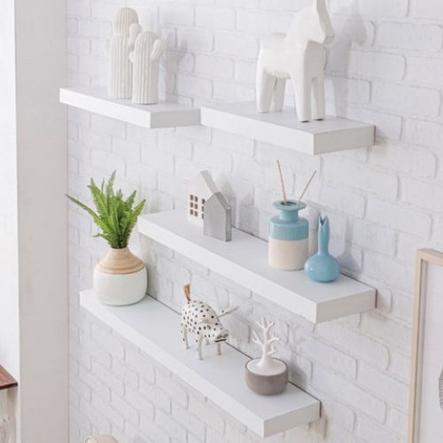 이즈하임 케이트 인테리어 무지주 선반 (79cm(가로))_이미지