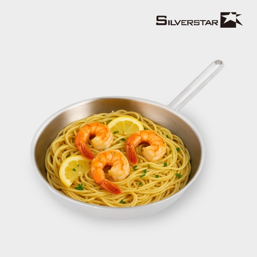 실버스타 aha 304 통3중 무연마제 IH 프라이팬 (28cm)