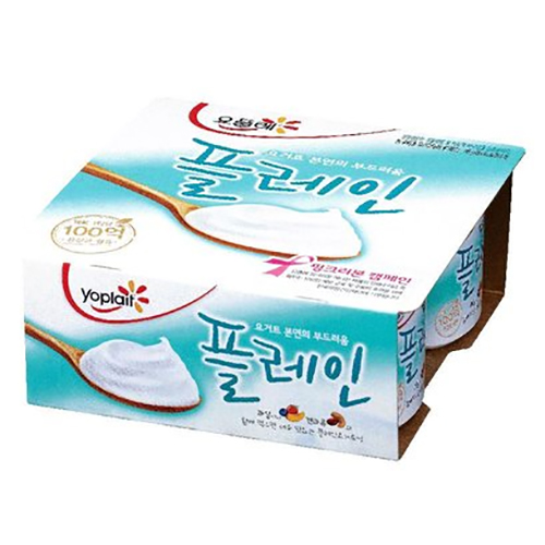 빙그레 요플레 플레인 85g (4개)