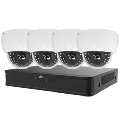 유니뷰 XVR3104-Q3 + 네오콤 TDC-D2023R (녹화기 + 카메라 4개)_이미지