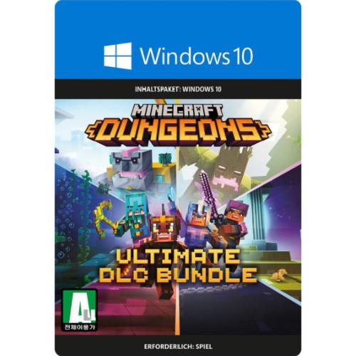 MOJANG 마인크래프트 던전스 얼티밋 DLC번들 PC (MS스토어 코드)