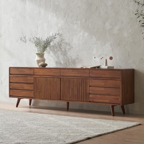 핀란디아  아브릴 원목 높은 거실장 2000