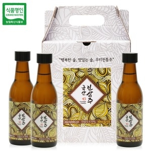 금산인삼주 금산인삼주 43도 180ml (3개)