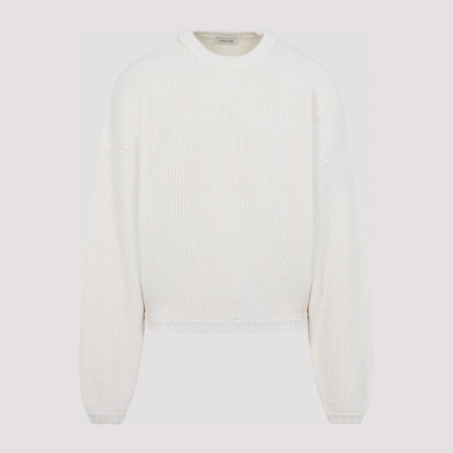 피어오브갓 울 리넨 코튼 크루넥 스웨터 FG9M20206DKLW 107