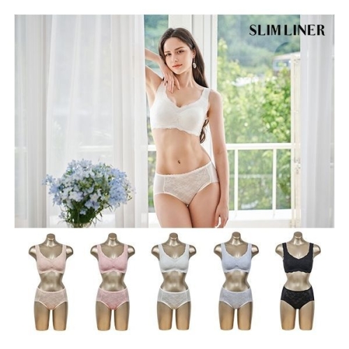 와코루 아네타 신영 슬림라이너 레이스 프리컷 브라팬티 10종_M33_HOT954835