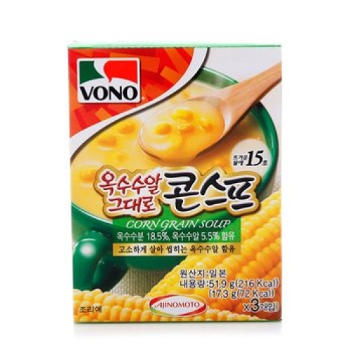 크노르 보노 옥수수알 그대로 콘스프 51.9g (1개)_이미지