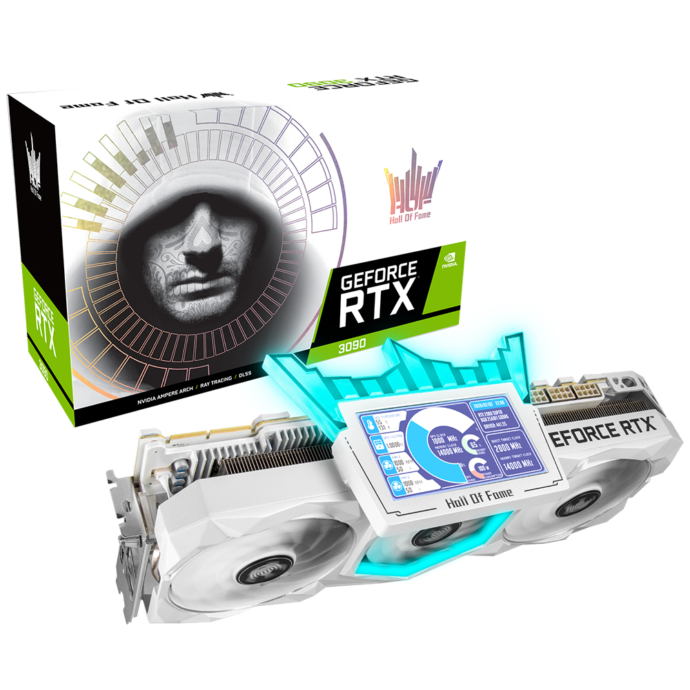 갤럭시 GALAX 지포스 RTX 3090 Hall Of Fame D6X 24GB Limited Edition