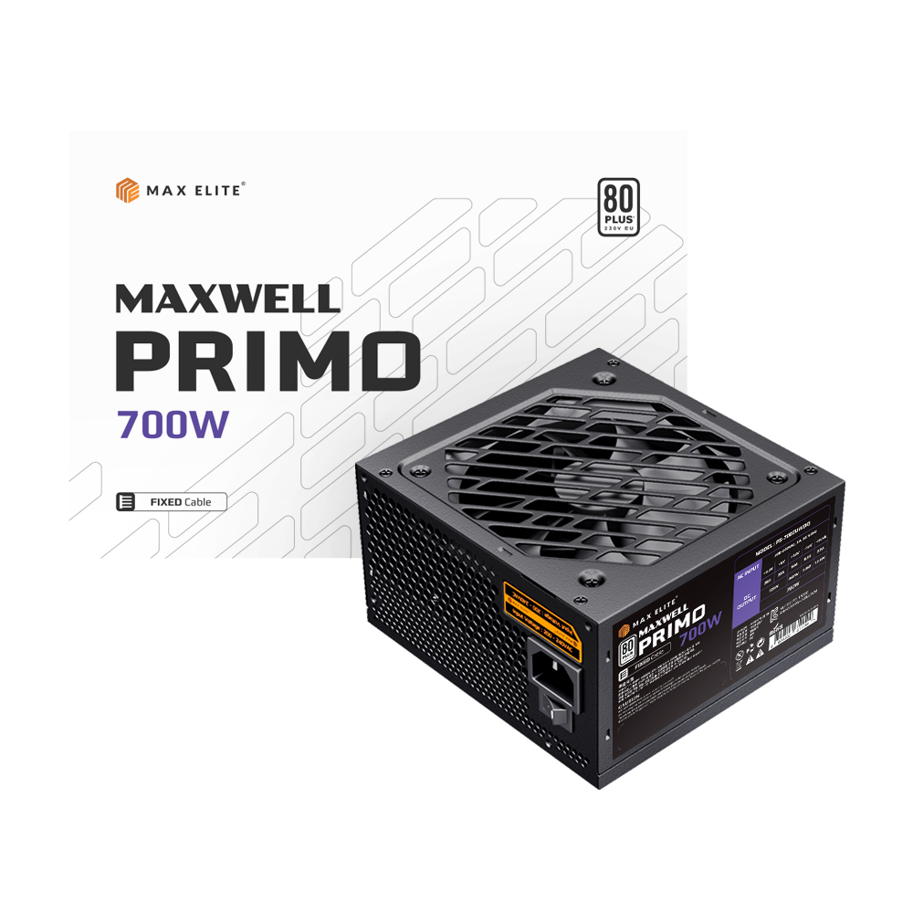 맥스엘리트 MAXWELL PRIMO <b>700W</b> 80PLUS스탠다드 플랫
