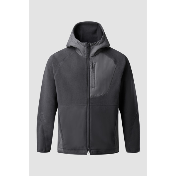폴라텍200 후드자켓 TLJFW24601BLK