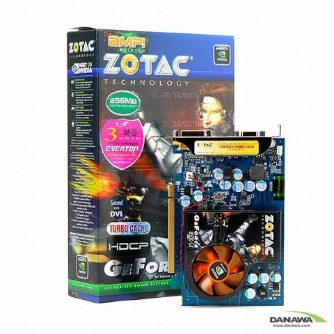 ZOTAC 지포스 8500GT AMP Edition 256MB HDMI_이미지
