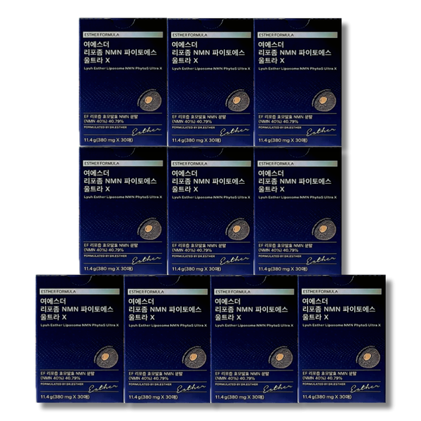 여에스더 리포좀 NMN 울트라 X 30매 (10개)