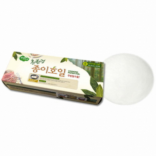 노르딕페이퍼 자연으로 종이호일 프라이팬용 24.2cm 35매 [1개(35매)]