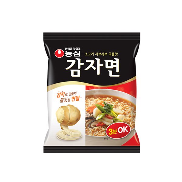 농심 감자면 117g (4개)_이미지