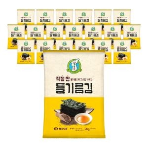 성경식품 지도표성경김 성경김 들기름 전장김 20g (20개)_이미지