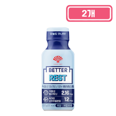 동화약품 배러 레스트 120ml (2개)_이미지