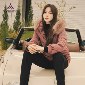 비비올리비아 겨울 여성 다운 사파리 VVCKDYWA361