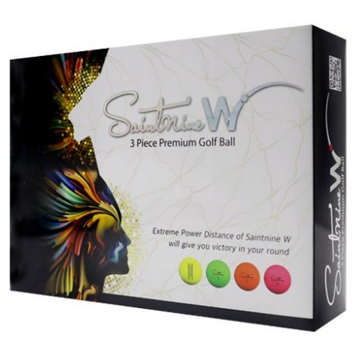 넥센 세인트나인 W 골프공 (컬러공, 12개)_이미지