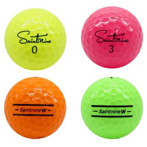 넥센 세인트나인 W 골프공 (컬러공, 12개)_이미지