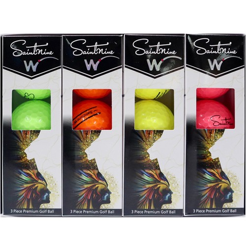 넥센 세인트나인 W 골프공 (컬러공, 12개)_이미지