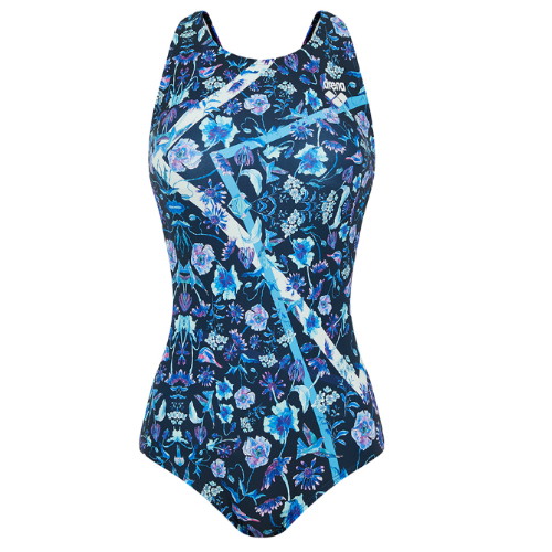 아레나 여성 다프네 원피스 U백 A4FL1LS01BLK