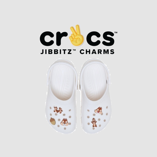 월트디즈니 크록스 크록스 본사 칩 앤 데일 5개 세트 지비츠 참 10016444_이미지