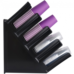 카페드아모르 4구 컵 디스펜서 1개 블랙