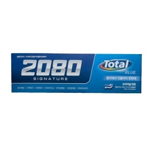 애경 2080 시그니처 토탈블루 치약 125g (1개)