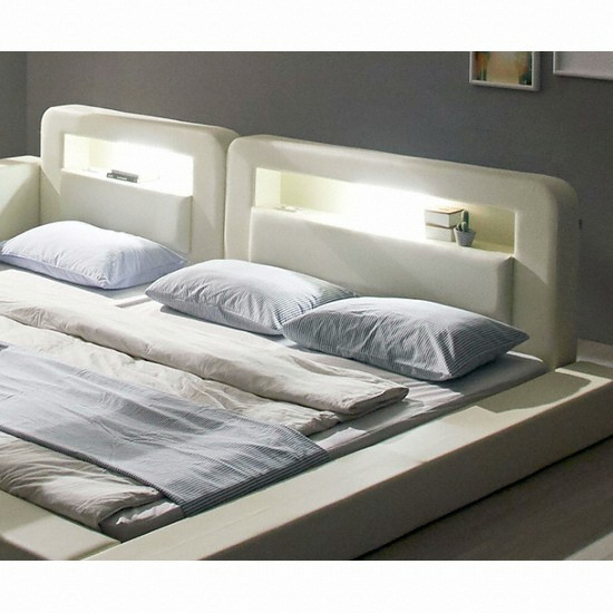 세진침대 이프 오픈 LED 패밀리침대 SS+SS (독립스프링)_이미지