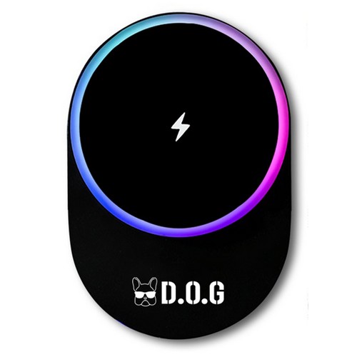 도그독 디프 일립스 무선충전거치대 DOG-E22_이미지