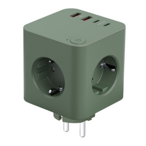 ��������� ���ڳ� 3�� 16A ���ν���ġ PD25W USB ���뷮 ť���Ƽ�� �÷�����