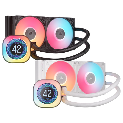 CORSAIR iCUE LINK TITAN 240 RX LCD