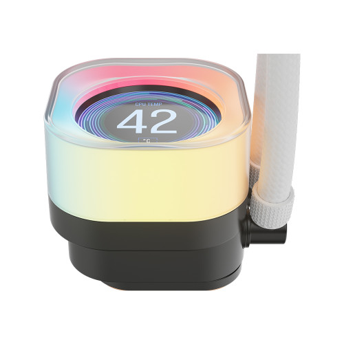 CORSAIR iCUE LINK TITAN 240 RX LCD (화이트)_이미지