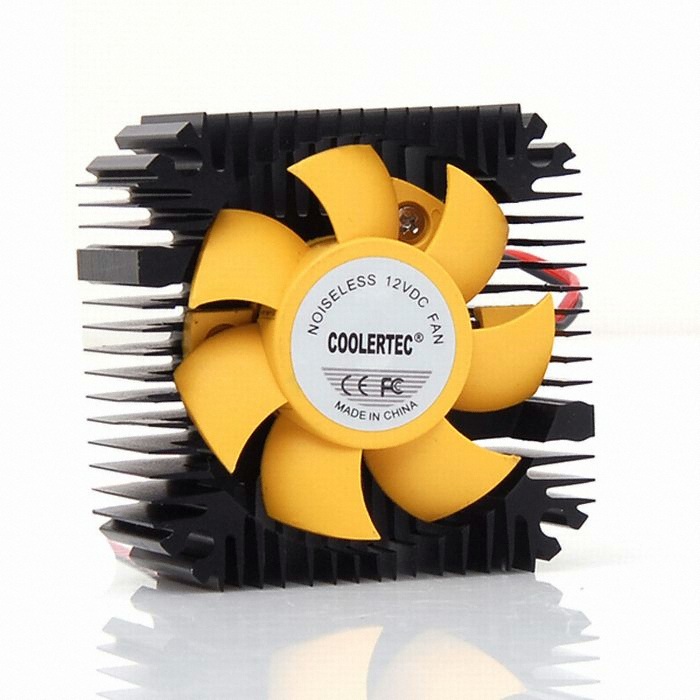 COOLERTEC CTV-DB2 Silent Yellow