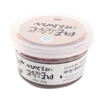 해다원 <b>새싹</b><b>보리</b> 고추장굴비 200g