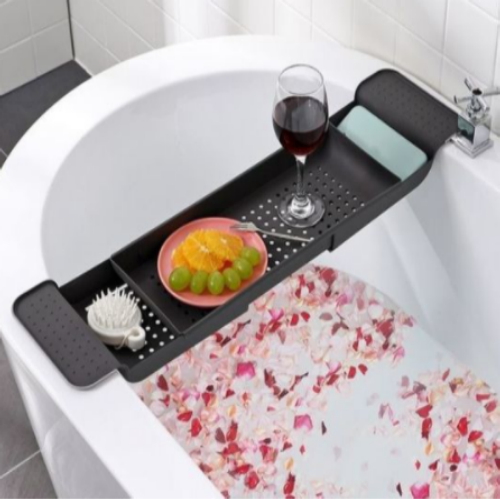 [불명] 모던블랙 욕조 트레이_이미지