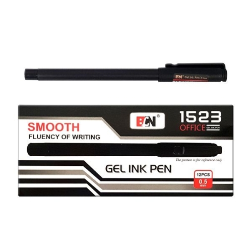 블루마토 오피스 잉크펜 0.5mm 블루 PEN007 12자루 1박스
